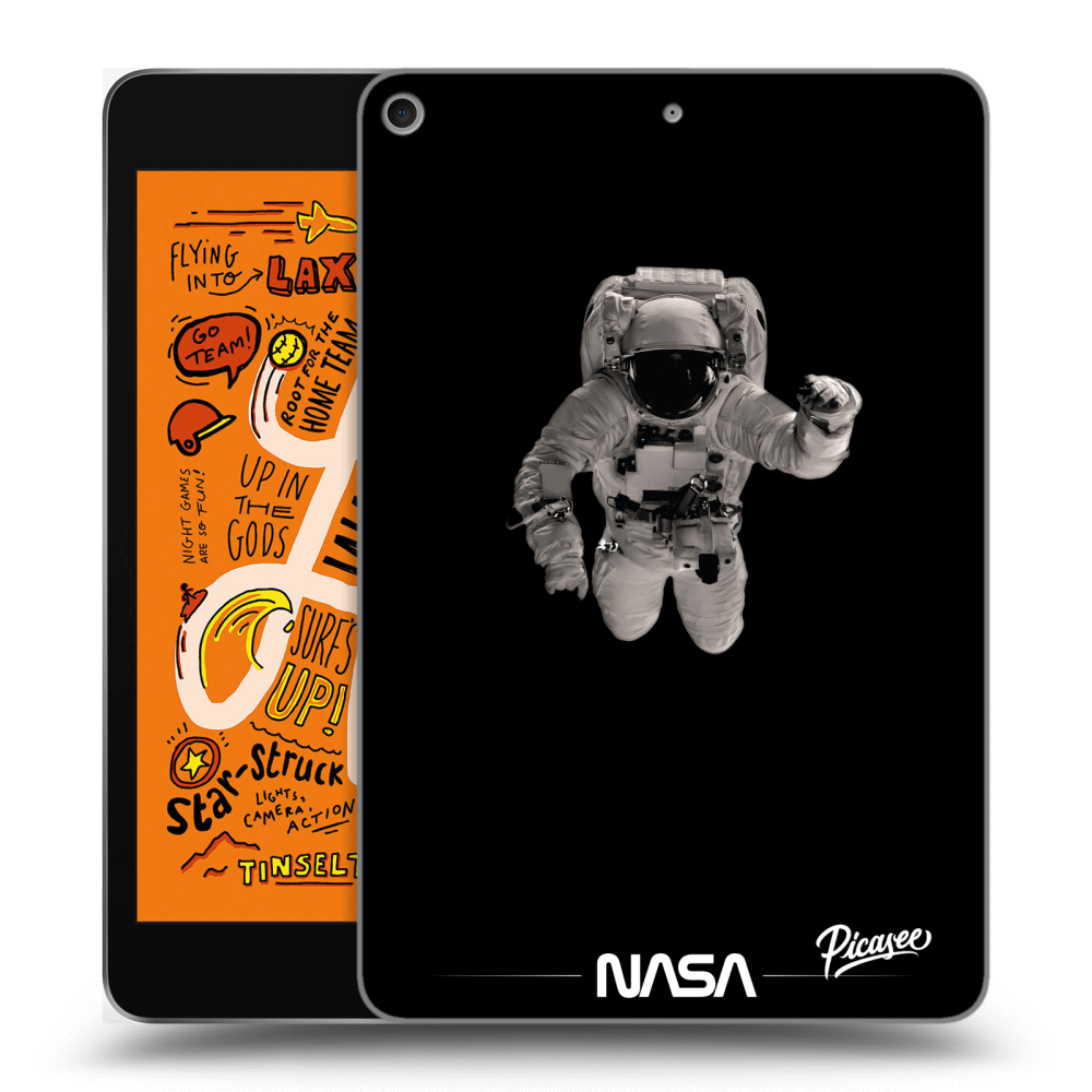 Picasee silikónový prehľadný obal pre Apple iPad mini 2019 (5. gen) - Astronaut Minimal