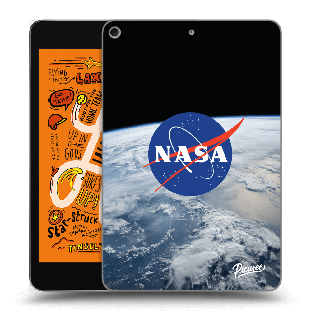 Picasee silikónový prehľadný obal pre Apple iPad mini 2019 (5. gen) - Nasa Earth