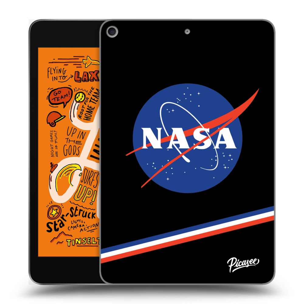 Picasee silikónový čierny obal pre Apple iPad mini 2019 (5. gen) - NASA Original