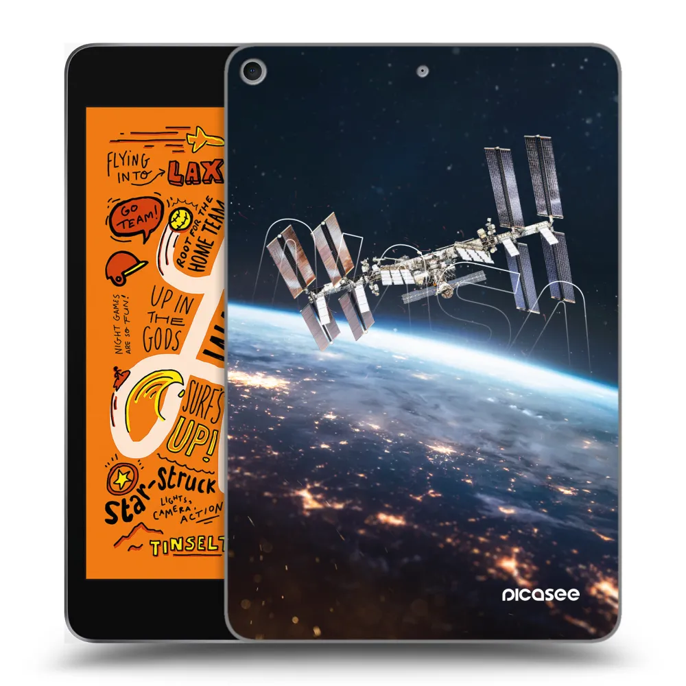 Picasee silikónový prehľadný obal pre Apple iPad mini 2019 (5. gen) - Station