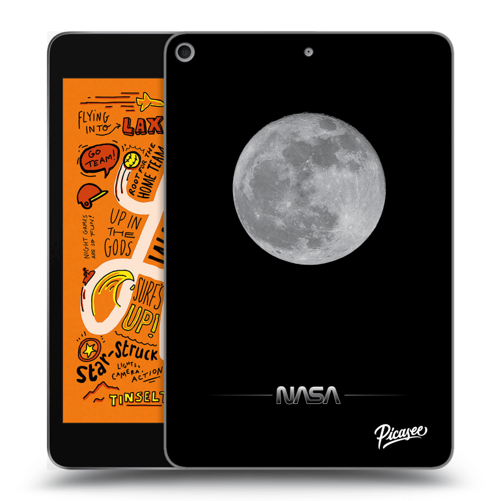 Picasee silikónový prehľadný obal pre Apple iPad mini 2019 (5. gen) - Moon Minimal