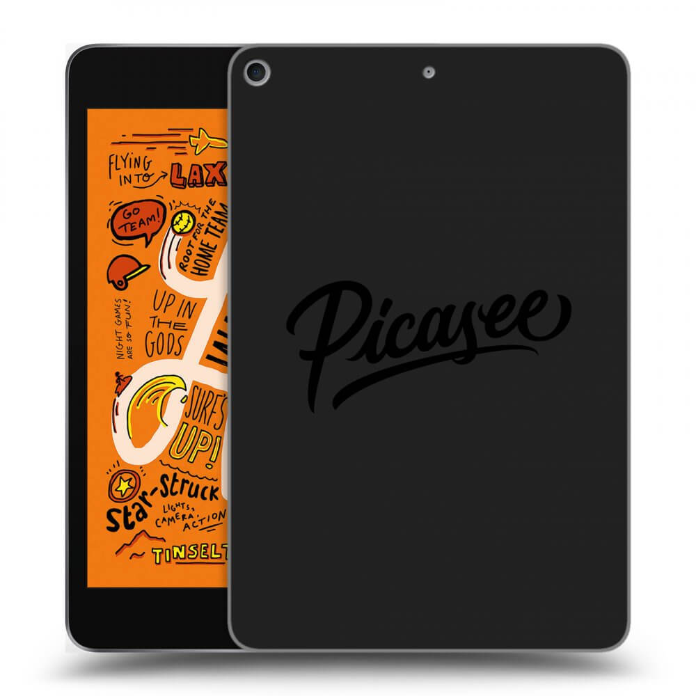 Picasee silikónový čierny obal pre Apple iPad mini 2019 (5. gen) - Picasee - old logo - black