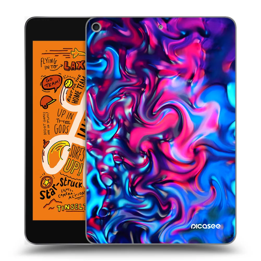 Picasee silikónový prehľadný obal pre Apple iPad mini 2019 (5. gen) - Redlight