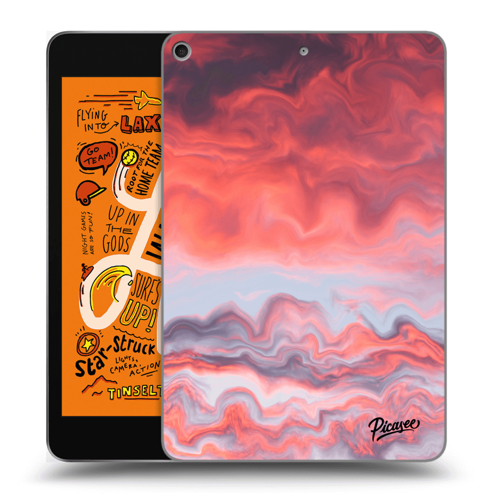 Picasee silikónový čierny obal pre Apple iPad mini 2019 (5. gen) - Sunset