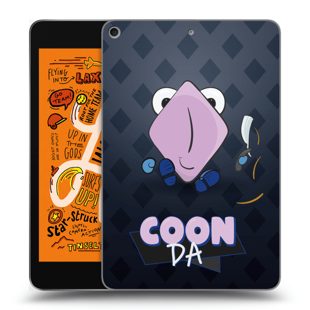 Picasee silikónový prehľadný obal pre Apple iPad mini 2019 (5. gen) - COONDA holátko - tmavá