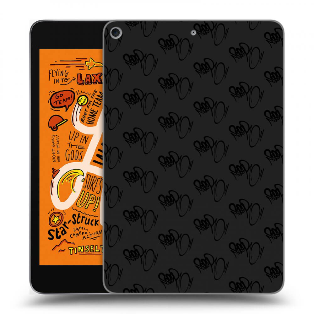 Picasee silikónový čierny obal pre Apple iPad mini 2019 (5. gen) - Separ - Black On Black 1