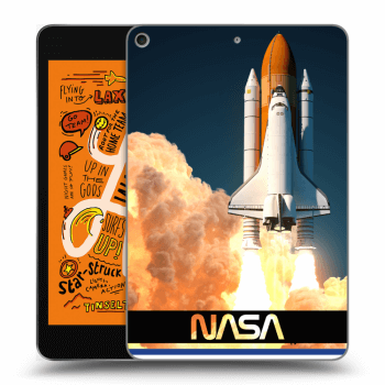 Picasee silikónový prehľadný obal pre Apple iPad mini 2019 (5. gen) - Space Shuttle