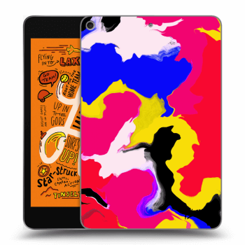 Picasee silikónový čierny obal pre Apple iPad mini 2019 (5. gen) - Watercolor