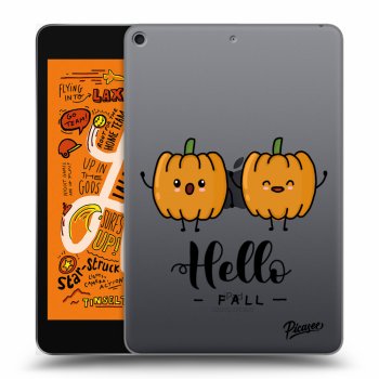 Picasee silikónový prehľadný obal pre Apple iPad mini 2019 (5. gen) - Hallo Fall
