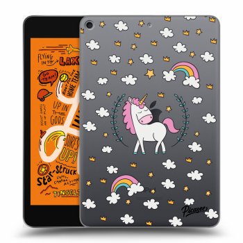 Picasee silikónový prehľadný obal pre Apple iPad mini 2019 (5. gen) - Unicorn star heaven