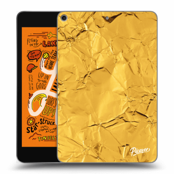 Picasee silikónový čierny obal pre Apple iPad mini 2019 (5. gen) - Gold
