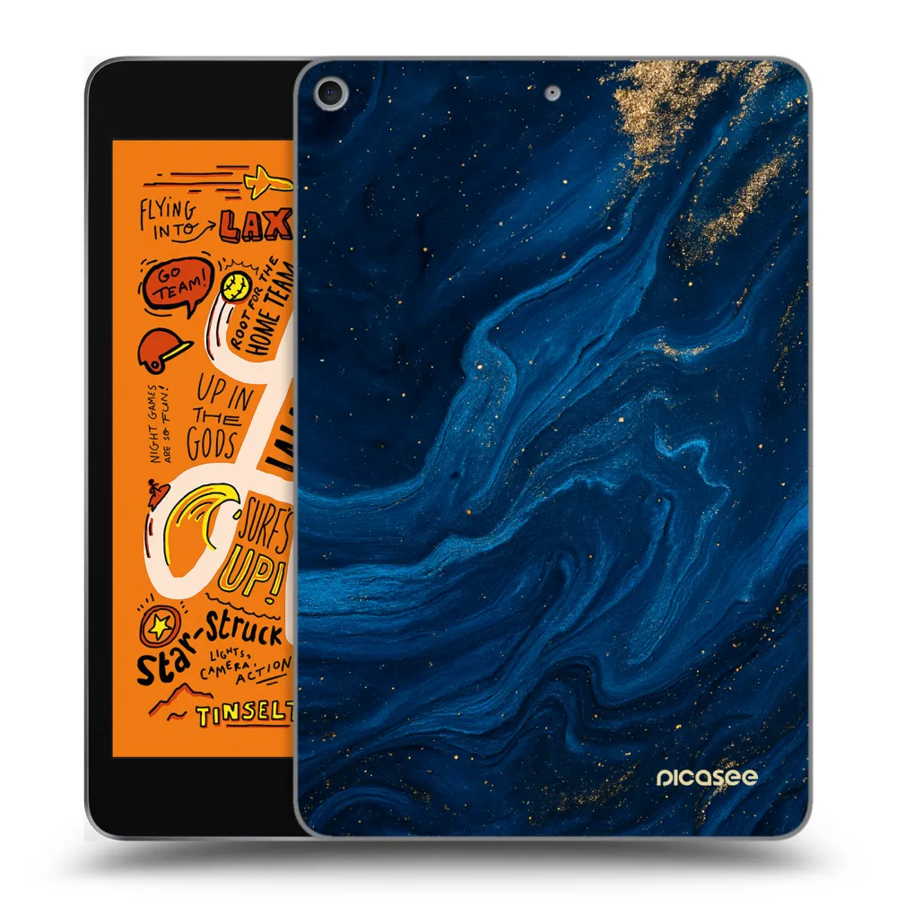 Picasee silikónový prehľadný obal pre Apple iPad mini 2019 (5. gen) - Blue
