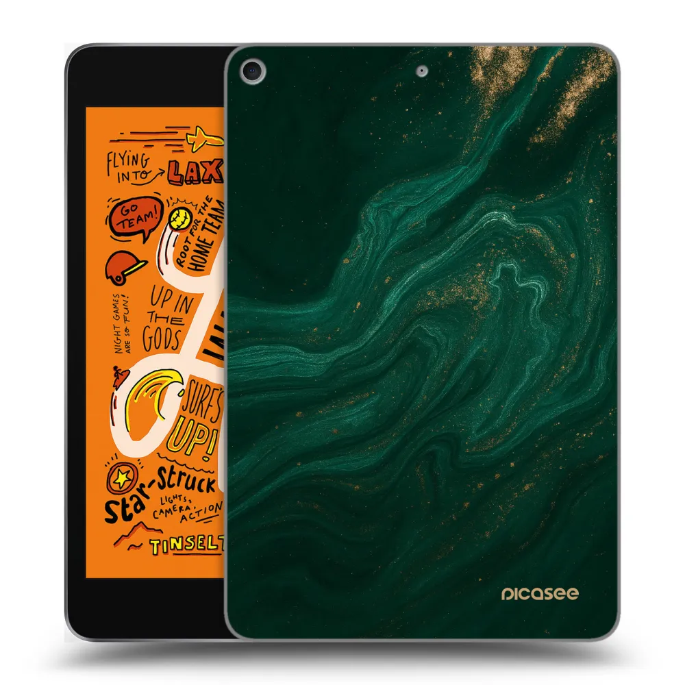 Picasee silikónový prehľadný obal pre Apple iPad mini 2019 (5. gen) - Green