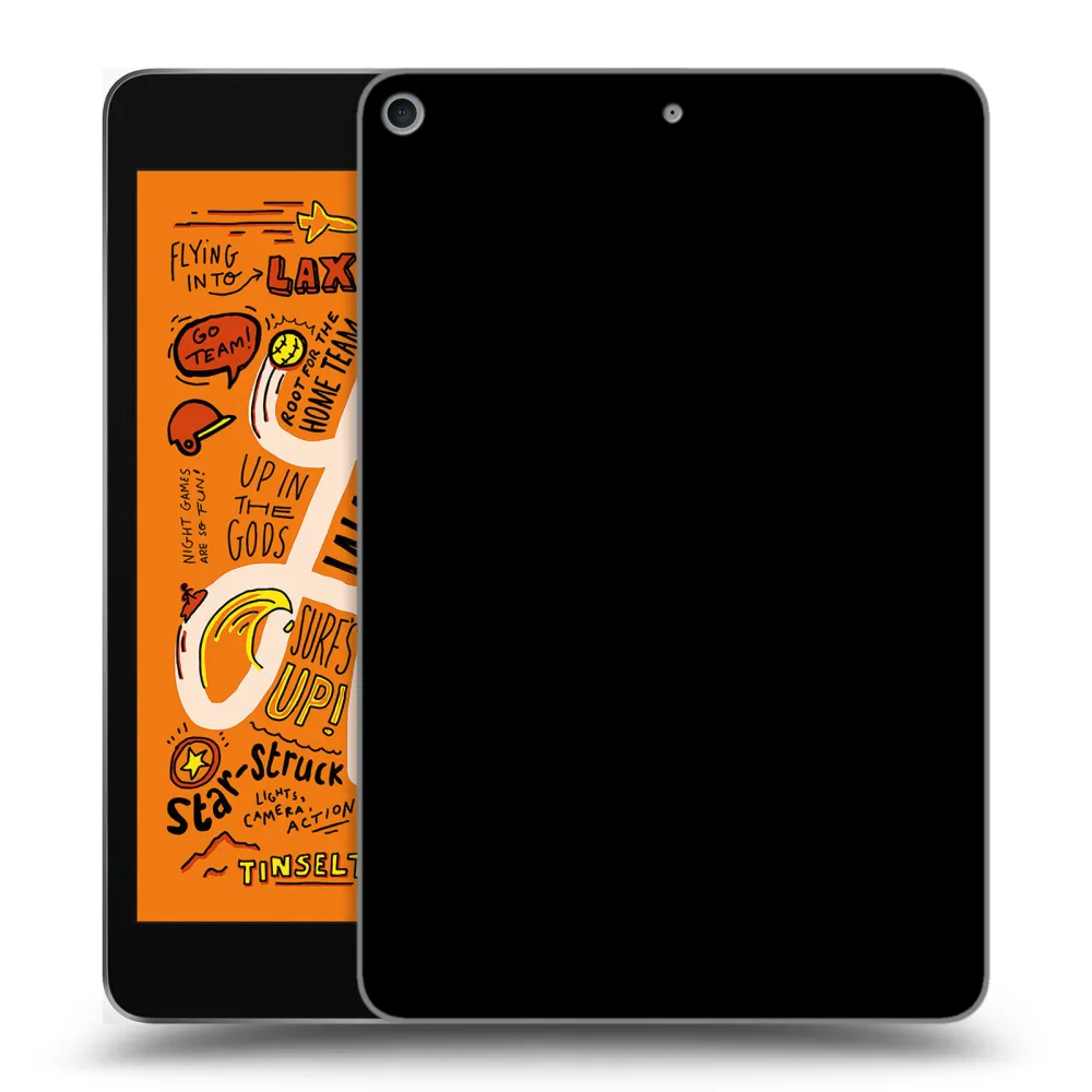 Picasee silikónový čierny obal pre Apple iPad mini 2019 (5. gen) - Picasee - new logo - black