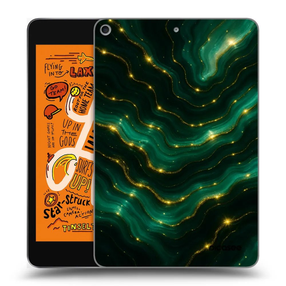Picasee silikónový prehľadný obal pre Apple iPad mini 2019 (5. gen) - Emerald