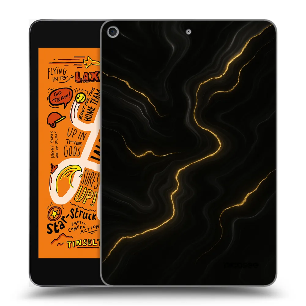 Picasee silikónový prehľadný obal pre Apple iPad mini 2019 (5. gen) - Thunder