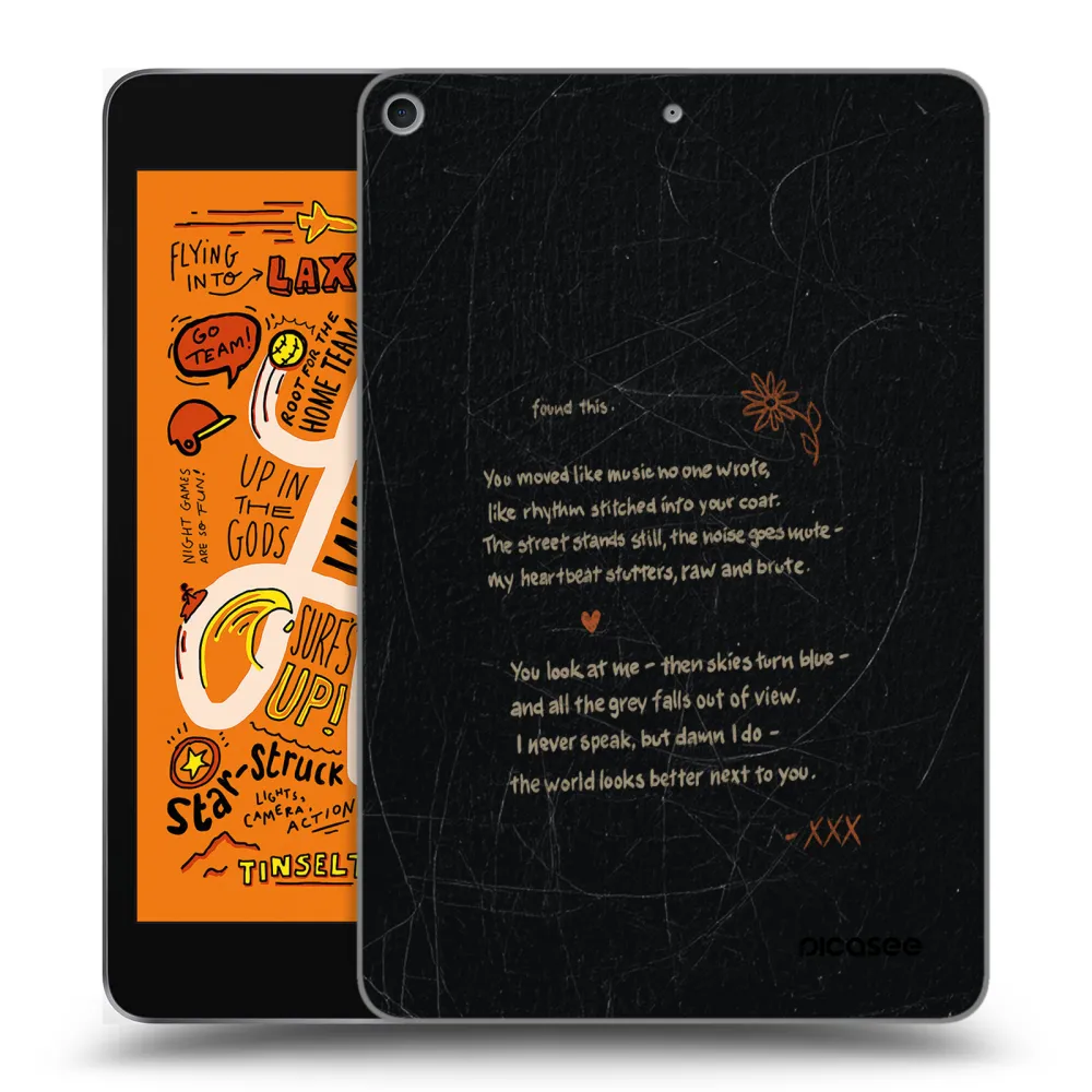 Picasee silikónový prehľadný obal pre Apple iPad mini 2019 (5. gen) - POET