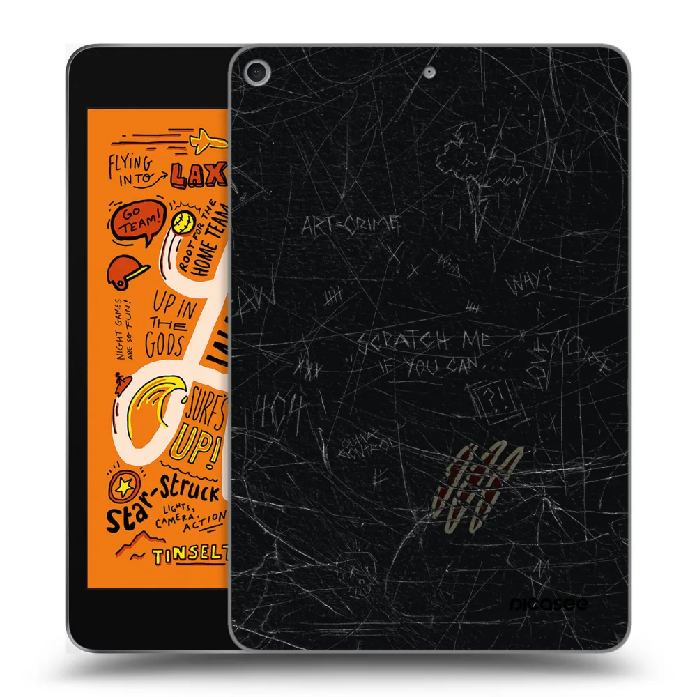 Picasee silikónový prehľadný obal pre Apple iPad mini 2019 (5. gen) - SCRATCH