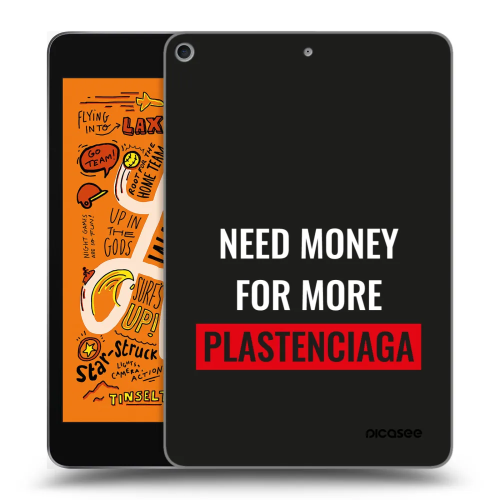 Picasee silikónový prehľadný obal pre Apple iPad mini 2019 (5. gen) - More PLASTENCIAGA