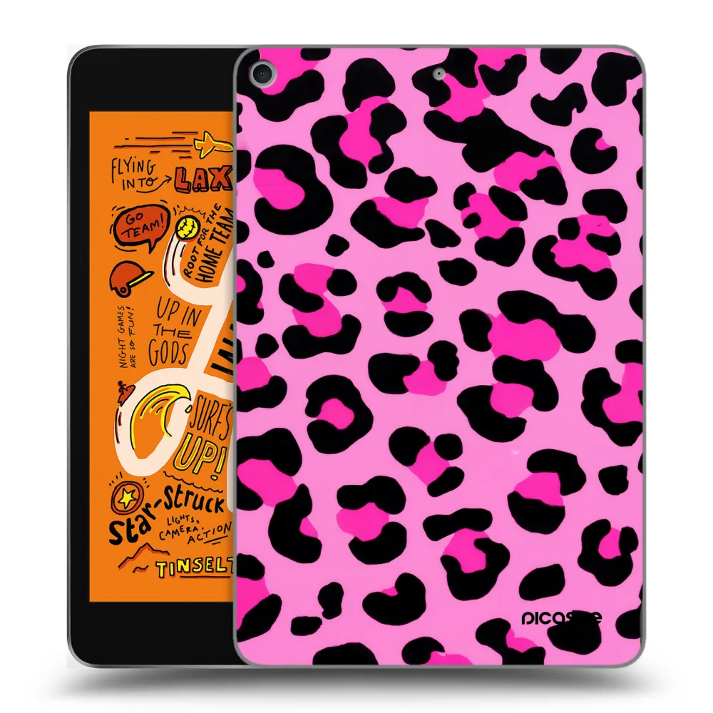 Silikónový prehľadný obal pre Apple iPad mini 2019 (5. gen) - Pink Tiger