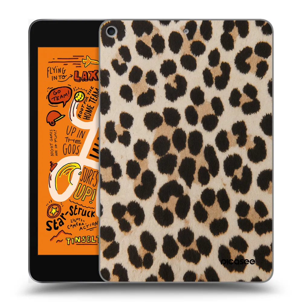 Silikónový prehľadný obal pre Apple iPad mini 2019 (5. gen) - Brown Tiger