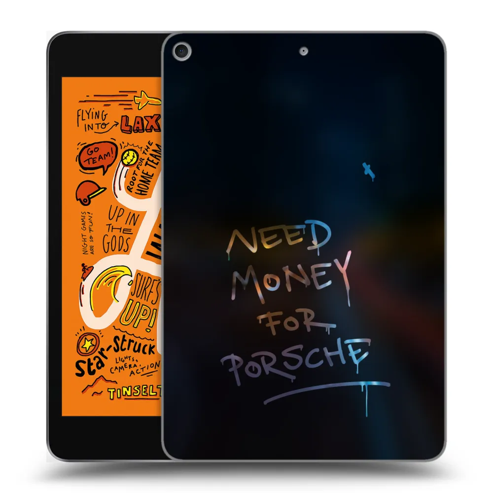 Picasee silikónový prehľadný obal pre Apple iPad mini 2019 (5. gen) - Neon Nights