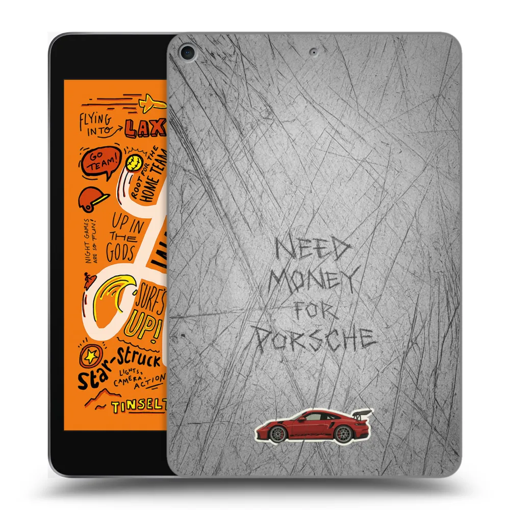 Picasee silikónový prehľadný obal pre Apple iPad mini 2019 (5. gen) - Garage Scratch