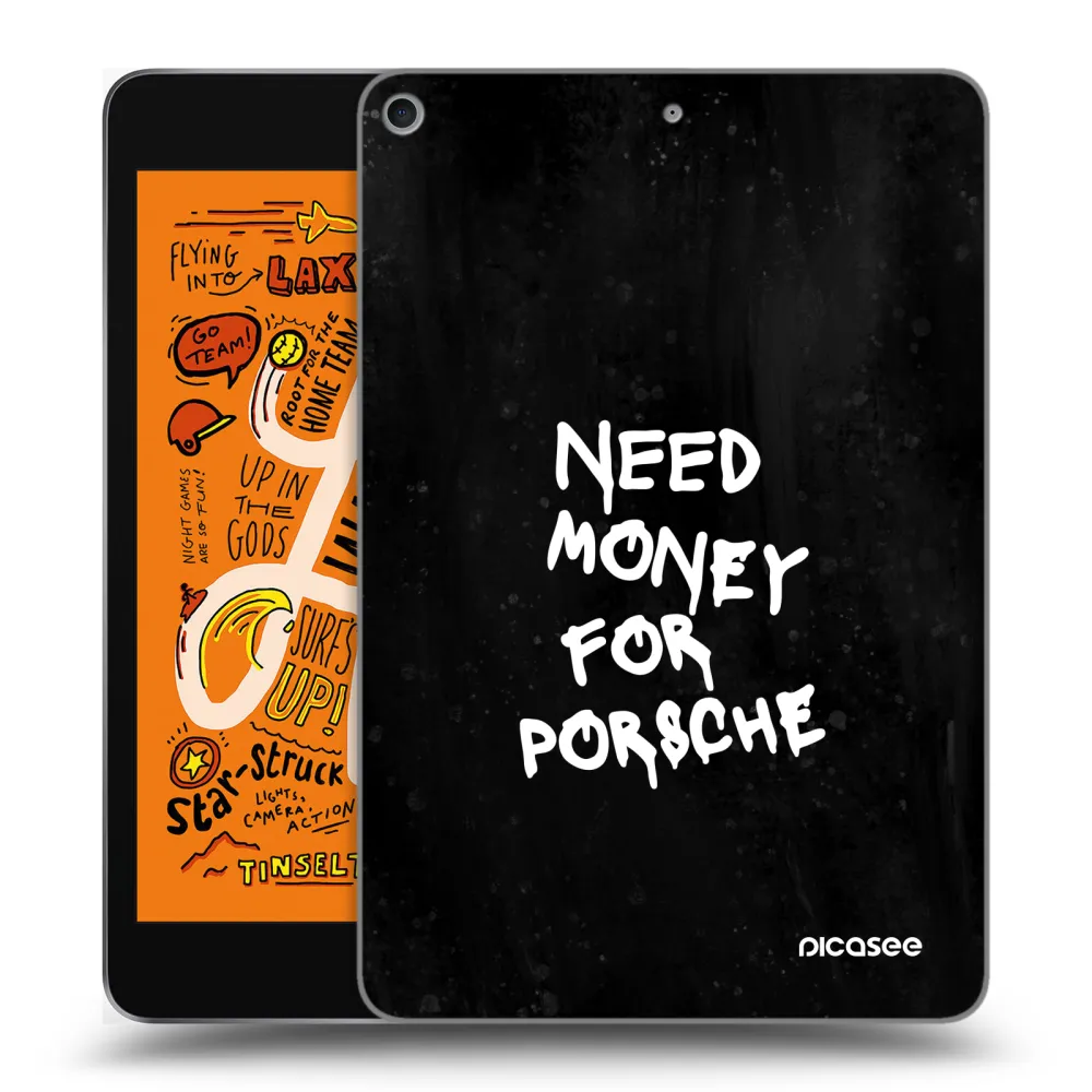 Picasee silikónový prehľadný obal pre Apple iPad mini 2019 (5. gen) - Black Dollar