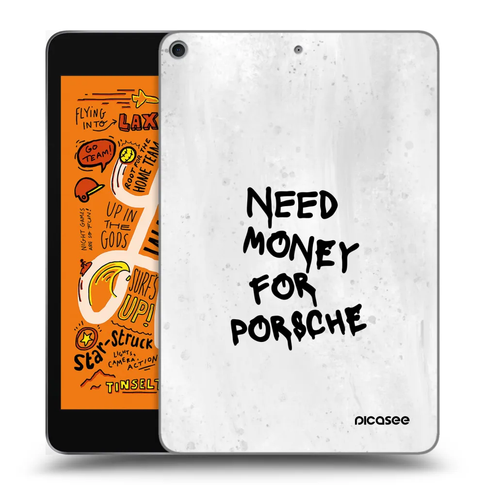 Picasee silikónový prehľadný obal pre Apple iPad mini 2019 (5. gen) - White Dollar