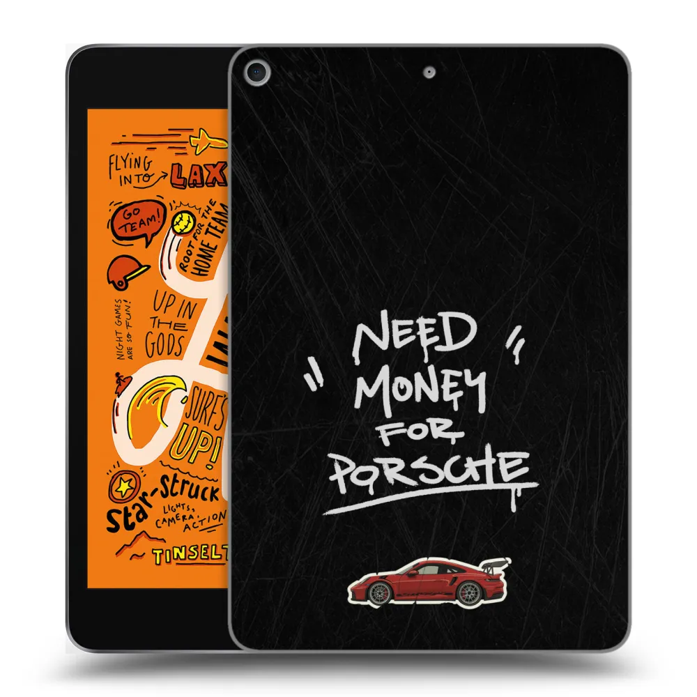 Picasee silikónový prehľadný obal pre Apple iPad mini 2019 (5. gen) - Dark Racer