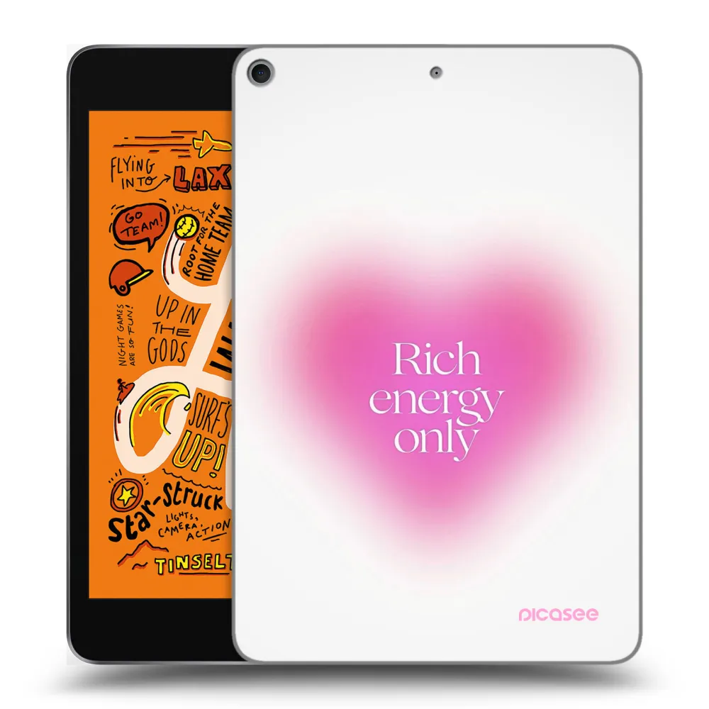 Picasee silikónový prehľadný obal pre Apple iPad mini 2019 (5. gen) - Rich Energy
