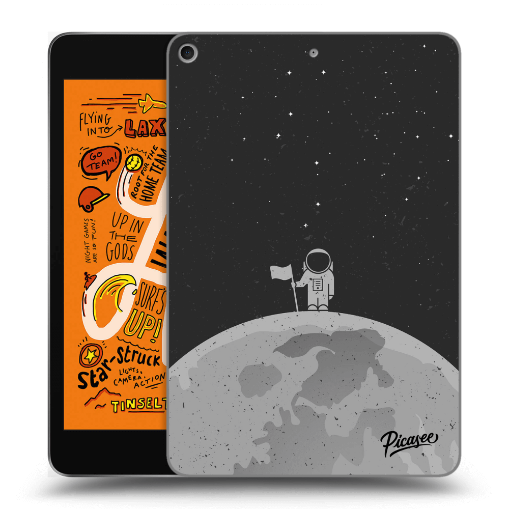 Picasee silikónový čierny obal pre Apple iPad mini 2019 (5. gen) - Astronaut