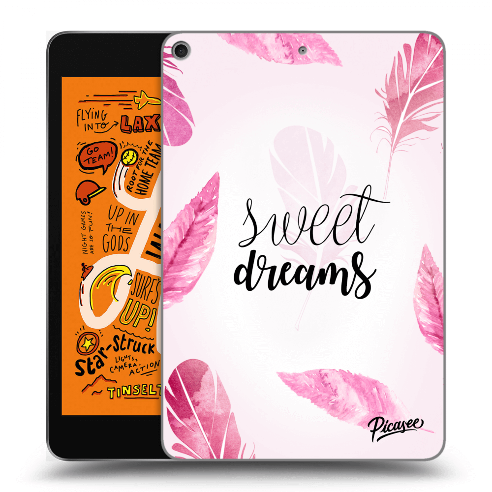 Picasee silikónový čierny obal pre Apple iPad mini 2019 (5. gen) - Sweet dreams