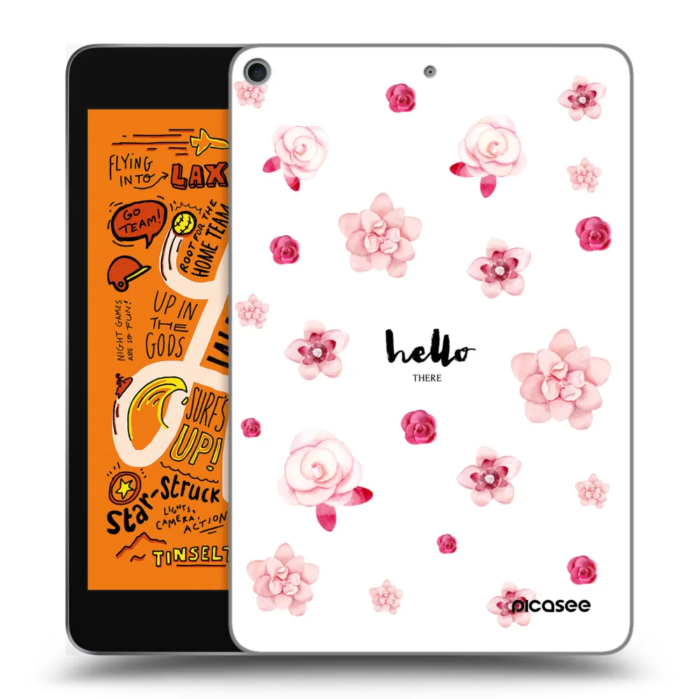 Picasee silikónový prehľadný obal pre Apple iPad mini 2019 (5. gen) - Hello there