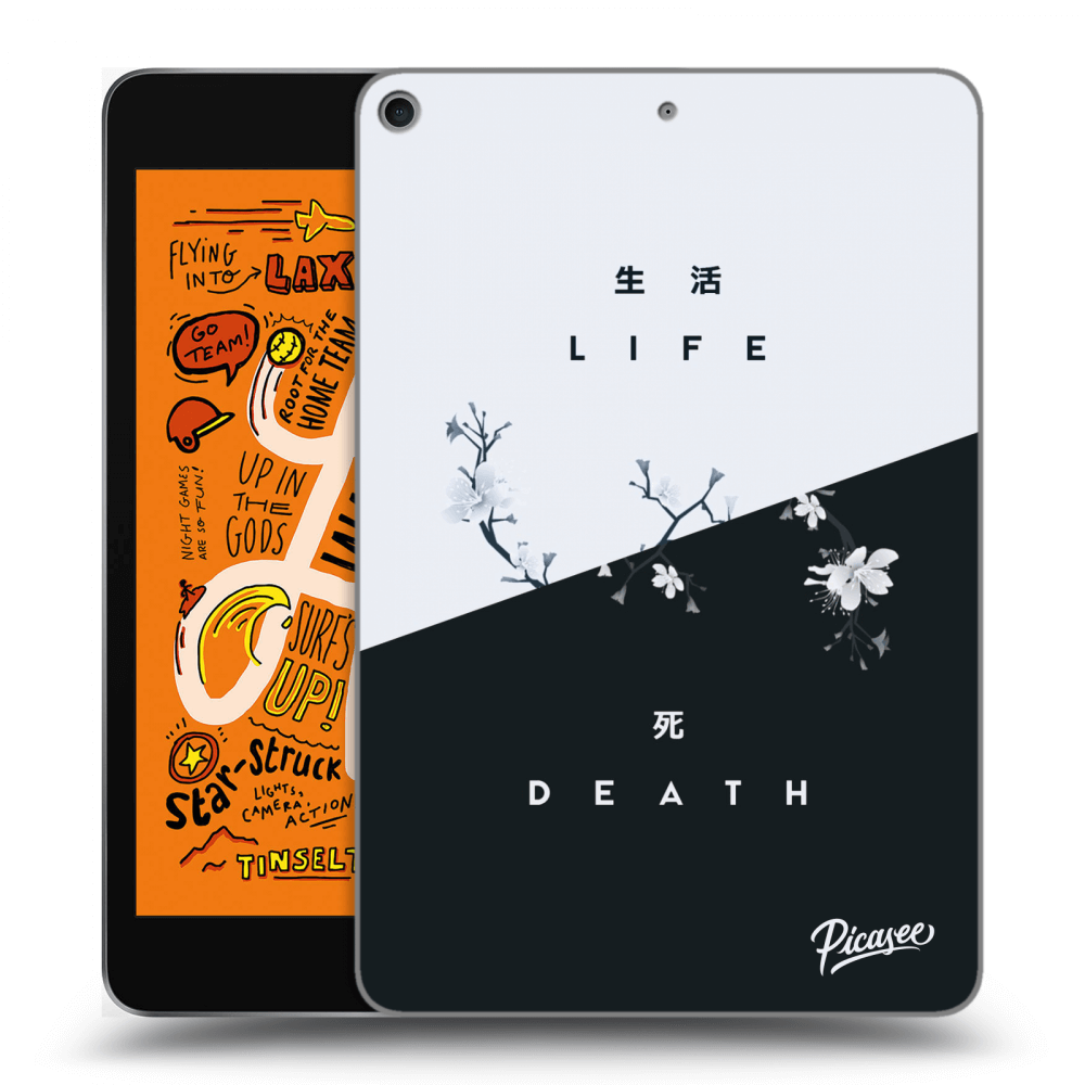 Picasee silikónový čierny obal pre Apple iPad mini 2019 (5. gen) - Life - Death