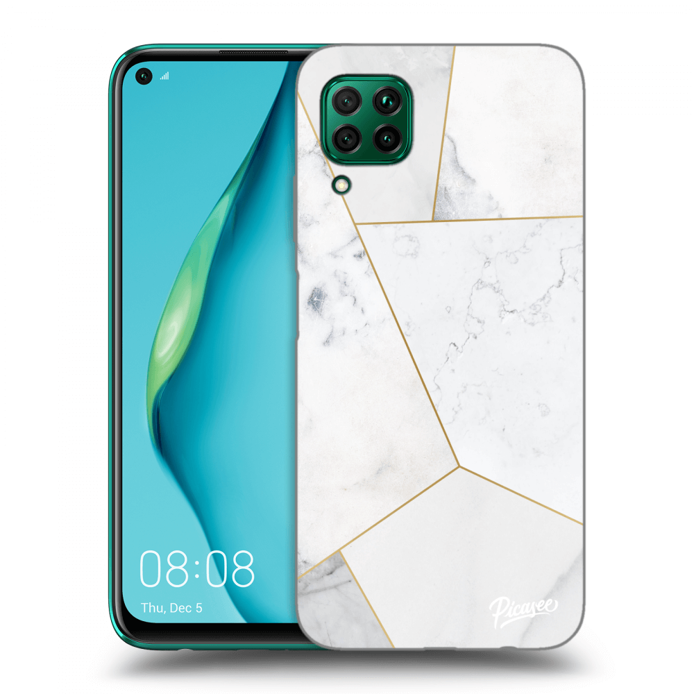 Picasee ULTIMATE CASE pro Huawei P40 Lite - White tile