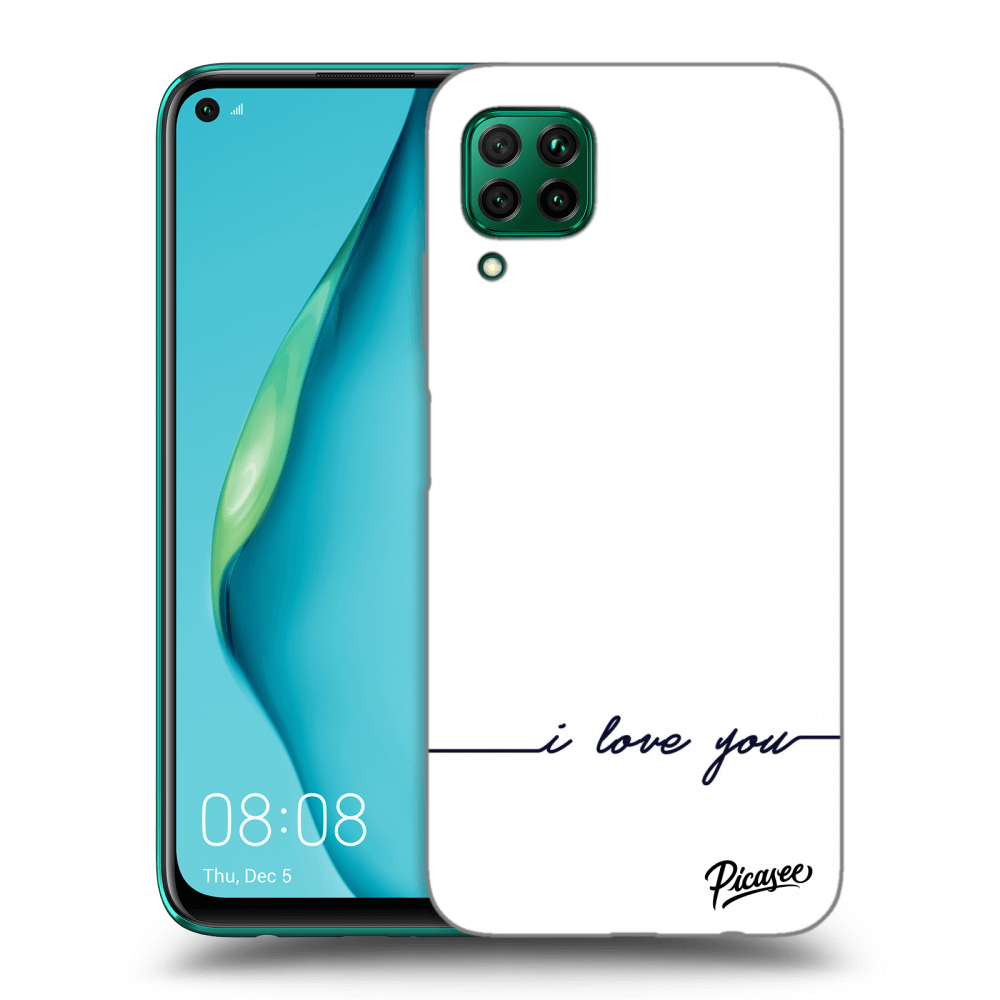 Picasee ULTIMATE CASE pro Huawei P40 Lite - I love you