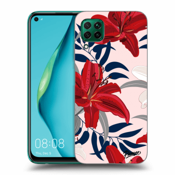 Obal pre Huawei P40 Lite - Red Lily