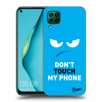 Picasee ULTIMATE CASE pro Huawei P40 Lite - Angry Eyes - Blue