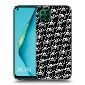 Obal pre Huawei P40 Lite - Separ - White On Black 2