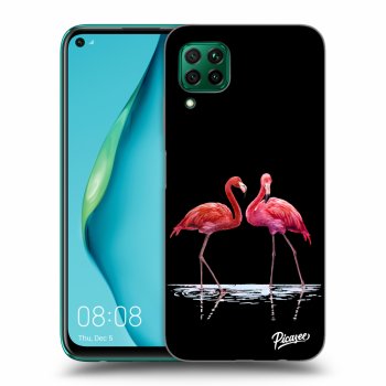 Picasee ULTIMATE CASE pro Huawei P40 Lite - Flamingos couple