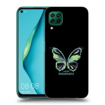 Obal pre Huawei P40 Lite - Diamanty Blue