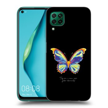 Obal pre Huawei P40 Lite - Diamanty Black