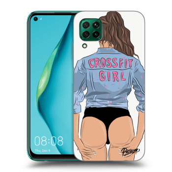 Obal pre Huawei P40 Lite - Crossfit girl - nickynellow