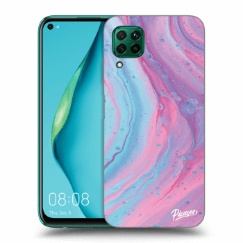 Obal pre Huawei P40 Lite - Pink liquid