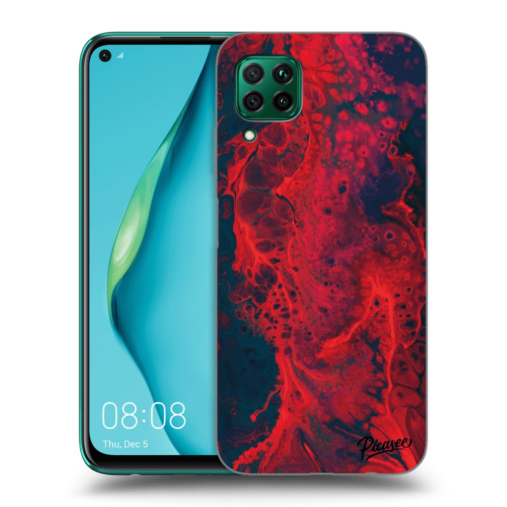 Picasee ULTIMATE CASE pro Huawei P40 Lite - Organic red