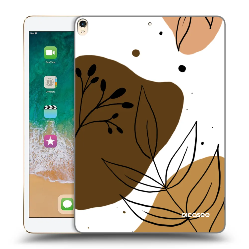 Picasee silikónový prehľadný obal pre Apple iPad Pro 10.5" 2017 (2. gen) - Boho style