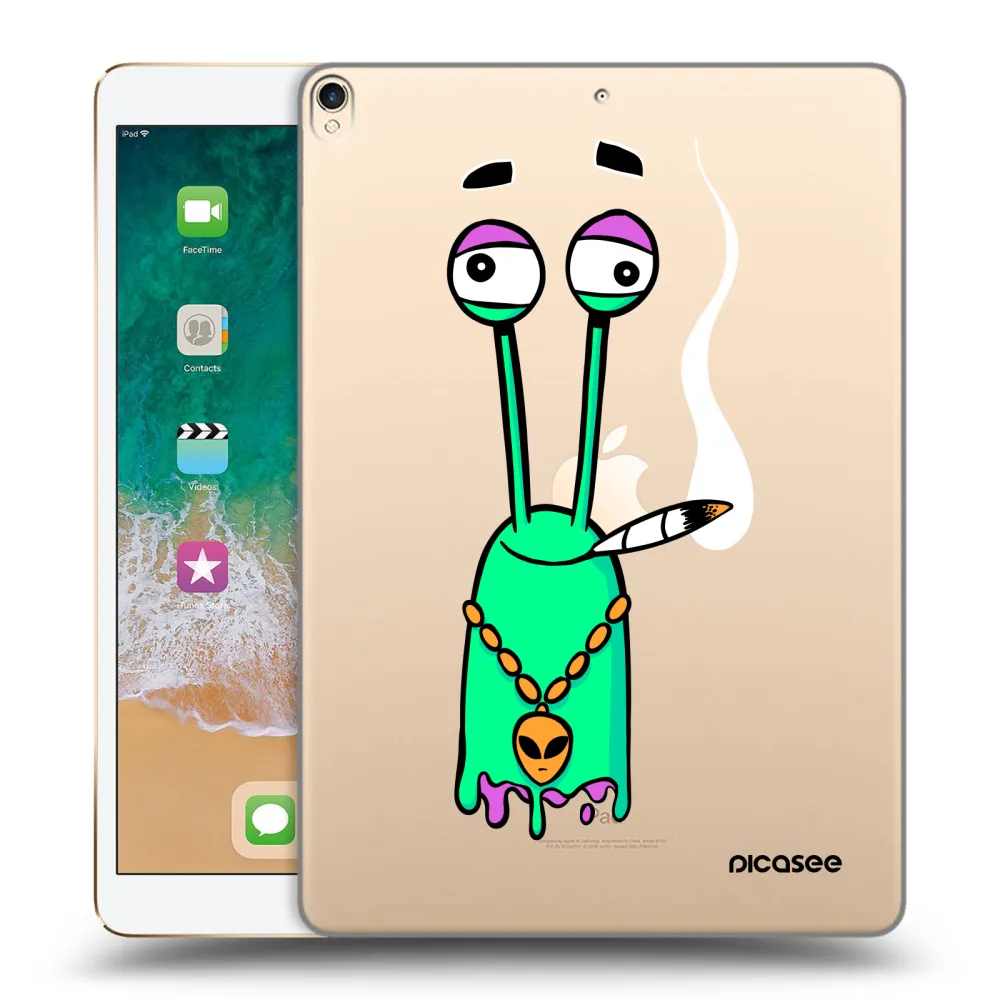 Picasee silikónový prehľadný obal pre Apple iPad Pro 10.5" 2017 (2. gen) - Earth - Sám doma