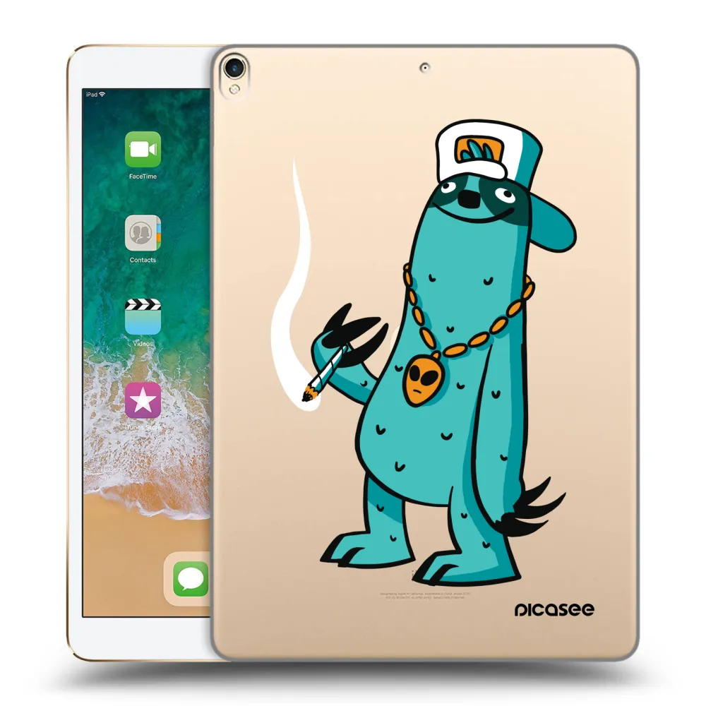 Picasee silikónový prehľadný obal pre Apple iPad Pro 10.5" 2017 (2. gen) - Earth - Je mi fajn