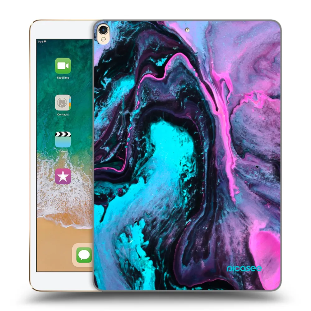 Picasee silikónový prehľadný obal pre Apple iPad Pro 10.5" 2017 (2. gen) - Lean 2